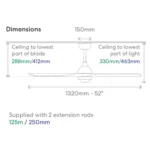 fanco-sanctuary-dc-ceiling-fan-52-inches-with-led-light-dimensions-diagram