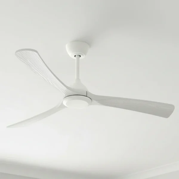 Fanco Sanctuary DC Ceiling Fan - 52" (White with Whitewash Blades) - Image 2