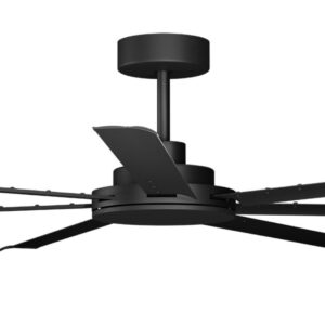 Calibo Alula DC Ceiling Fan with Remote Control Black 80 inch Motor