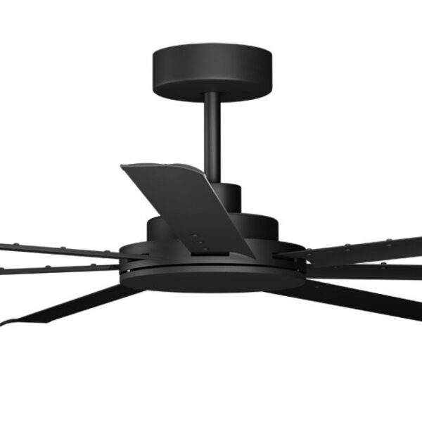 Calibo Alula DC Ceiling Fan with Remote Control Black 80 inch Motor