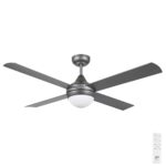 Eglo Stradbroke 48 inch DC Ceiling Fan with E27 Light Titanium
