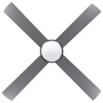 Eglo Stradbroke 48 inch DC Ceiling Fan with E27 Light Titanium Blades