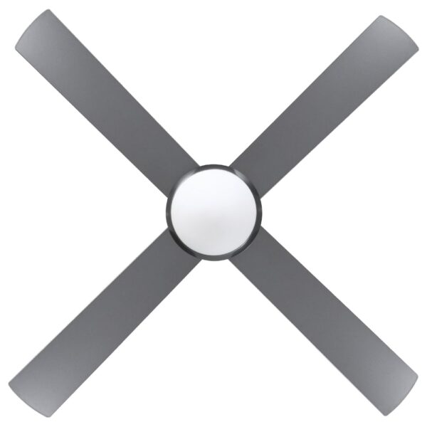 Eglo Stradbroke 48 inch DC Ceiling Fan with E27 Light Titanium Blades