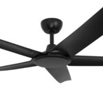 Three Sixty Flatjet 345 DC Ceiling Fan - 56" (Black) - Image 5