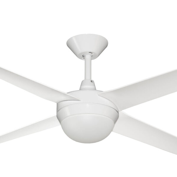 Hunter Pacific Concept AC Ceiling Fan with E27 Light - 52" (White) - Image 2