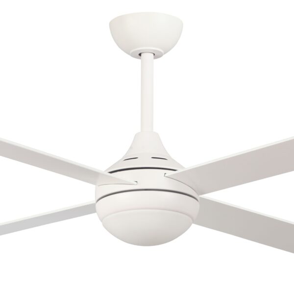 Claro Cooler AC Ceiling Fan with CCT LED & Remote - 52" (White) - Image 2