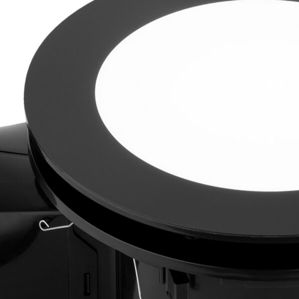 Mercator Turboline Round Exhaust Fan 300 CCT LED (Black) - Image 2