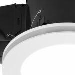 Mercator Turboline Round Exhaust Fan 300 CCT LED (White) - Image 2