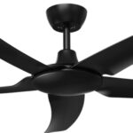 Domus Hover DC Ceiling Fan Black 56" Motor