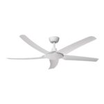 Domus Hover DC Ceiling Fan White 56"