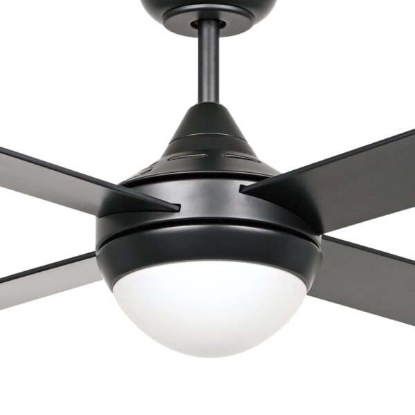 Eglo Stradbroke 52 inch DC Ceiling Fan with E27 Light Black Motor