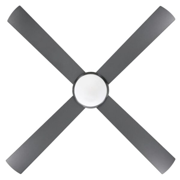 Eglo Stradbroke 52 inch DC Ceiling Fan with E27 Light Titanium Blades