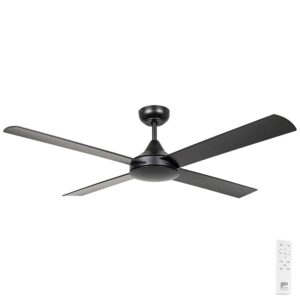 Eglo Stradbroke DC Ceiling Fan with Remote 52" Black