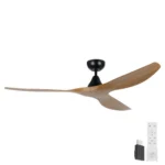 eglo-surf-smart-dc-ceiling-fan-60-inch-black-burmese-teak-no-light-with-remote-control