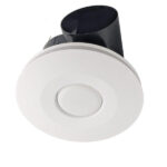 Fanco Hybrid Round Ceiling Exhaust Fan with CCT LED Light 150mm (White)