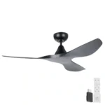 Eglo Surf SMART DC Ceiling Fan - 48" (Black)