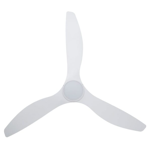 Surf SMART DC Ceiling Fan by Eglo with LED Light White 60" Blades