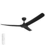 Three Sixty FlatJET 3/4/5 DC Ceiling Fan - 56" (Black)