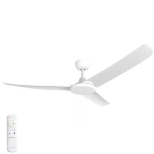 Three Sixty FlatJET 3/4/5 DC Ceiling Fan - 56" (White)