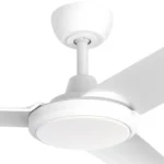 Three Sixty Flatjet 345 DC Ceiling Fan with LED Light - 56" (White) - Image 3