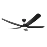 Three Sixty Flatjet 345 DC Ceiling Fan with LED Light - 56" (Black) - Image 5