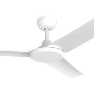 Three Sixty Flatjet 345 Blade DC Ceiling Fan White 56" Motor