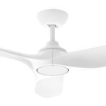 Hunter Pacific Evolve Ceiling Fan DC 52" White Motor