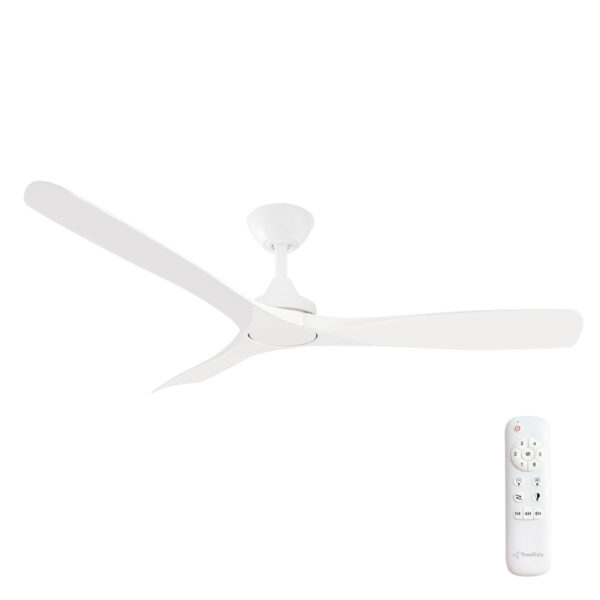 Three Sixty Spitfire DC Ceiling Fan - 52" (White) - Image 1
