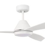 Claro Dreamer DC Ceiling Fan with LED Light - 52" (White) - Image 2