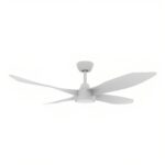 Domus Blast DC Ceiling Fan - 52" (White)