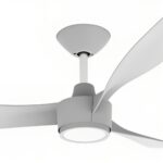 Domus Blast DC Ceiling Fan with LED Light - 48" (White) - Image 2
