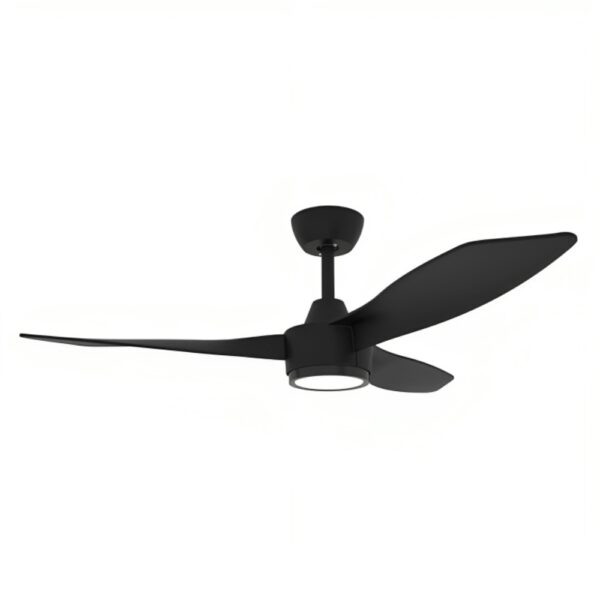 Domus Blast DC Ceiling Fan with LED Light - 48" (Black) - Image 1
