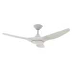 Domus Strike DC Ceiling Fan in 48-inch White Colour