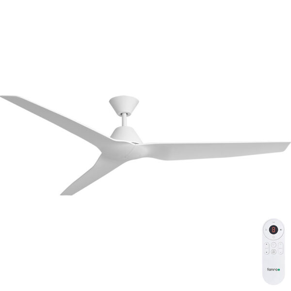 Fanco Infinity-ID DC Ceiling Fan White Motor with White Blades