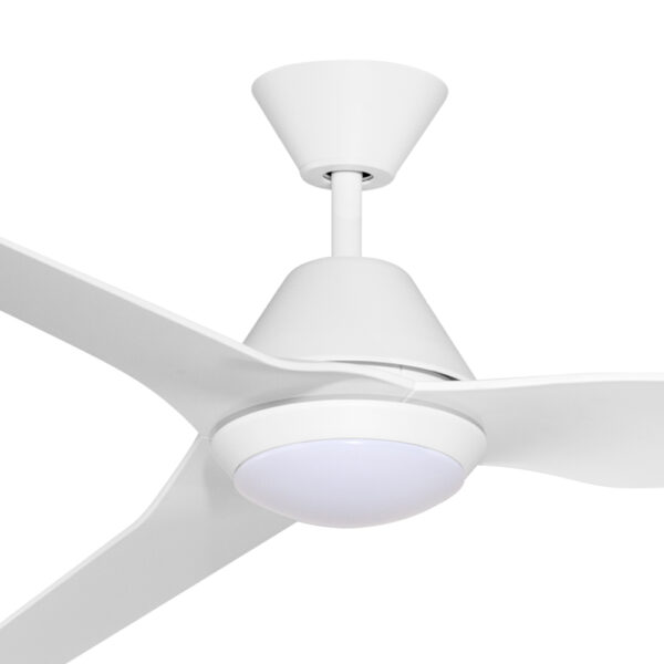 Fanco Infinity-ID DC Ceiling Fan 64-inch with LED Light White Motor