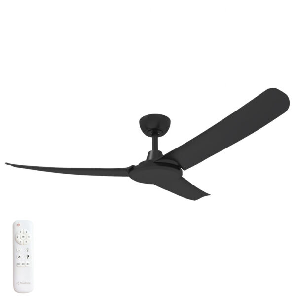 Three Sixty FlatJET 3/4/5 DC Ceiling Fan - 52" (Black)