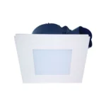 Ventair Airbus EC 500 Square Ceiling Exhaust Fan with Wall Control and CCT LED - White