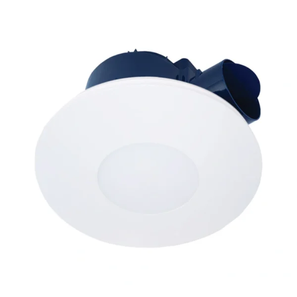 airbus-ec-round-500-LED Ventair Airbus EC 500 Round Ceiling Exhaust Fan with Wall Control and CCT LED - White