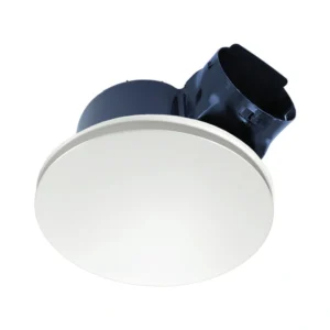 Ventair Airbus EC 500 Round Ceiling Exhaust Fan with Wall Control - White