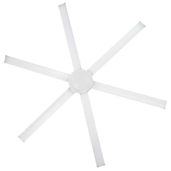 Brilliant Colossus DC 84-inch Ceiling Fan in White No Light