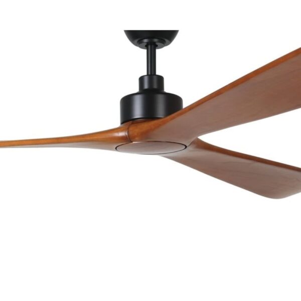 currumbin-100-black-with-merbau-blades-no-light-zoom-min Eglo Currumbin DC Ceiling Fan - 100" (Black with Merbau Blades) - Image 2