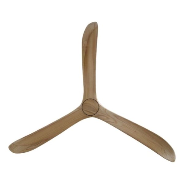Eglo Currumbin DC Ceiling Fan - 100" (White with Natural Blades) - Image 4