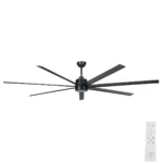 Eglo Tourbillion Pro DC Ceiling Fan with Remote - 100" (Black)