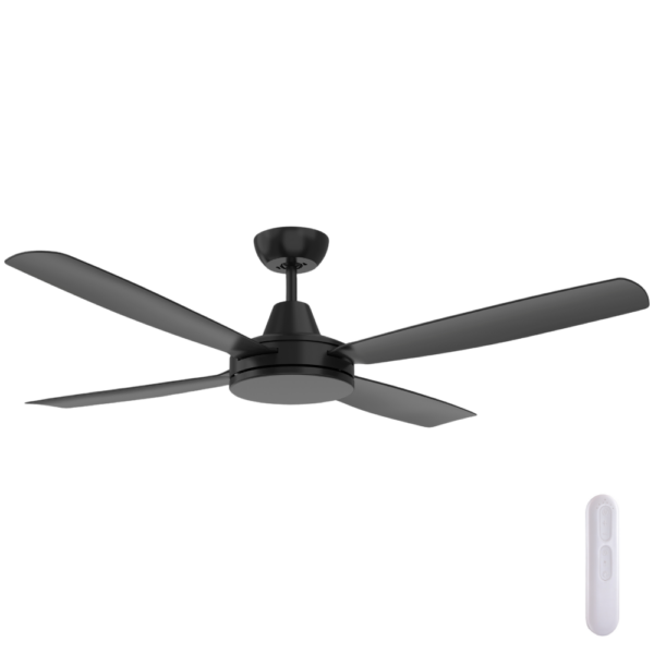 Mercator Nemoi Lite DC Ceiling Fan - 48" (Black) - Image 1