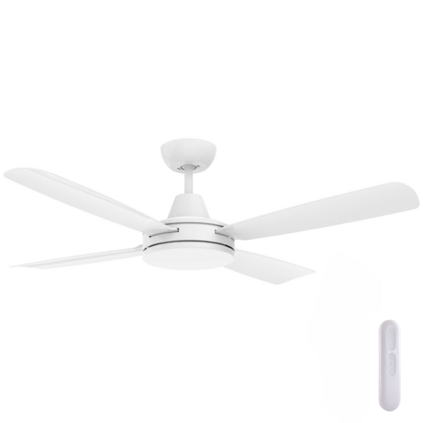 Mercator Nemoi Lite DC Ceiling Fan - 48" (White) - Image 1
