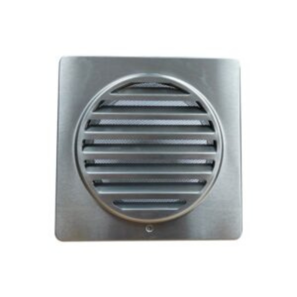 Stainless Steel BAL40 External Wall Vent -150mm - Image 1