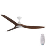 Calibo CloudFan SMART DC Ceiling Fan - 52" (White with Koa Blades)