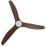Calibo CloudFan SMART DC Ceiling Fan - 52" (White with Koa Blades) - Image 2