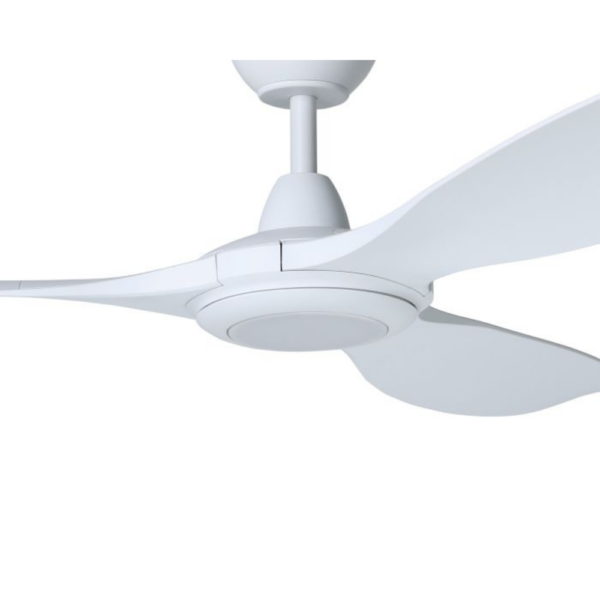 Eglo Kurrawa IP55 DC Ceiling Fan with LED Light - 60" (Matte White) - Image 2
