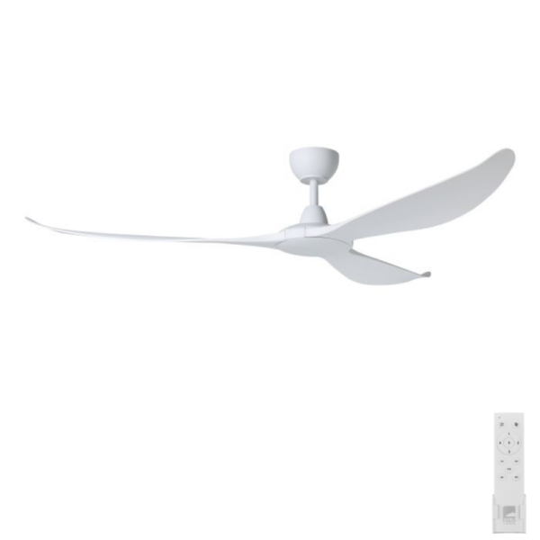 Eglo Kurrawa IP55 DC Ceiling Fan - 72" (Matte White) - Image 1